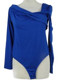 Nové - Dámské safírové asymetrické body Zara 