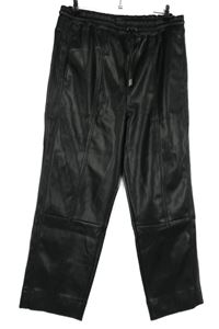Dámské černé koženkové kalhoty Next vel. 14L