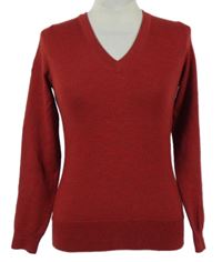 Dámsky tmavočervený vlnený sveter GAP