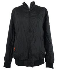 Pánska čierna šušťáková jarná bunda SikSilk