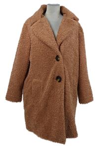 Dámsky staroružový buklé kabát F&F