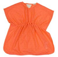 Neonově růžová perfovaná plážová tunika Primark