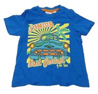 Modré tričko s obrázkom Berti