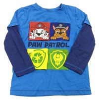 Modré triko - Tlapková patrola Nickelodeon