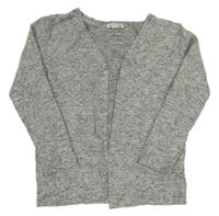 Sivý melírovaný úpletový cardigan Primark