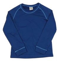 Modré thermo tričko crane