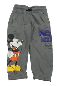 Šedé tepláky s Mickeym Primark