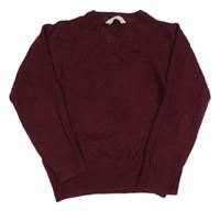 Vínový sveter M&S