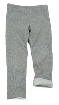 Šedé melírované zateplené legíny Impidimpi