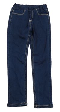 Tmavomodré džegíny H&M