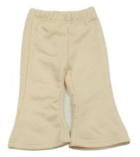 Smotanové flare nohavice