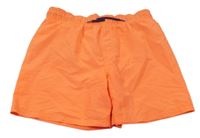 Neonově oranžové plážové kraťasy H&M