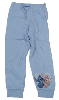 Světlemodré tepláky se Stitchem 