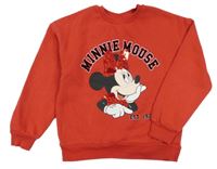 Červená mikina s Minnie George 