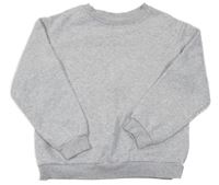 Sivá melírovaná mikina H&M