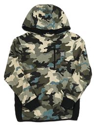 Army mikina s nášivkou a kapucí George