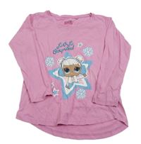 Ružové tričko s L.O.L. SURPRISE!
