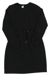 Černé vzorované šaty C&A