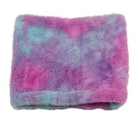 Fialovo-tmavorůžovo-pomněnkový kožešinový nákrčník Kiki&Koko