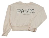 Svetloružová mikina s nápismi H&M