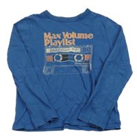 Modré triko s kazetou GAP