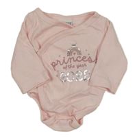 Svetloružové zavinovací body s nápismi a dúhou a korunkou orsolino