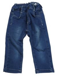 Modré teplákové rifle Bebetto