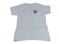 Bílé fotbalové tričko - England