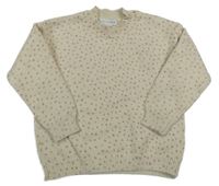 Béžový puntíkatý svetr Primark