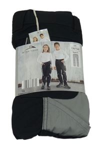 Nové - Černo-šedé pracovní kalhoty s kapsami Active Touch