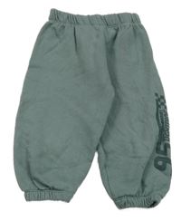 Khaki tepláky s nápisem a číslem Zara