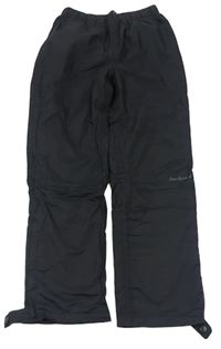 Černé šusťákové funkční kalhoty Peter Storm
