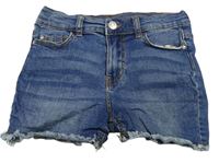 Modré rifľové kraťasy Denim Co.