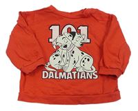 Červená mikina s dalmatiny H&M