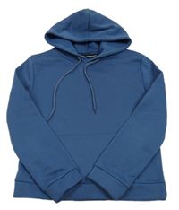 Tmavomodrá thermo mikina s kapucňou