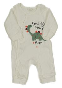 Biely rebrovaný overal s dinem shein