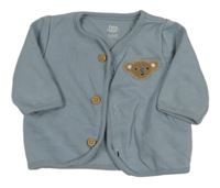 Svetlomodrá prepínaci mikina s medvěďom F&F