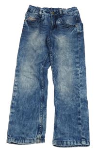 Tmavomodré melírované rifle Dopodopo