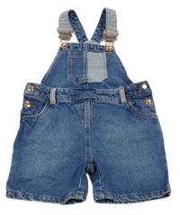 Modré laclové riflové kraťasy Nutmeg