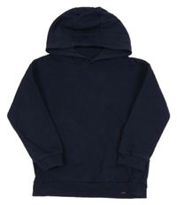 Tmavomodrá mikina s kapucňou F&F