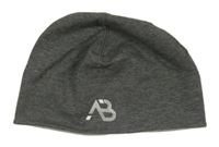 Sivá čapica s potlačou