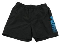 Černé sportovní kraťasy s logem Puma