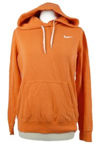 Dámská oranžová mikina s kapucí Nike 