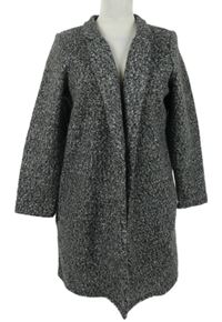 Dámsky sivý melírovaný kabátový cardigán M&S