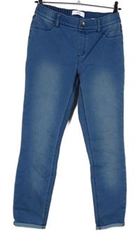 Dámské modré šisované džegíny Tchibo 