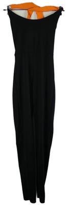 Dámský černý elastický overal 