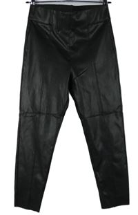 Dámské černé koženkové tregíny M&S