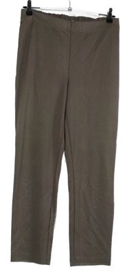 Dámske béžovo-hnedé vzorované teplákové nohavice Pfeffinger