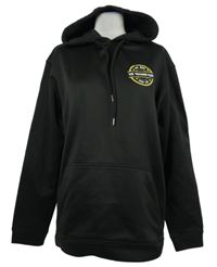 Pánská černá sportovní mikina s kapucí 