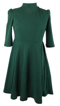 Dámske tmavozelené šaty Shein